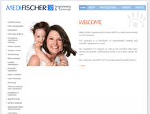 Tablet Screenshot of medi-fischer.com